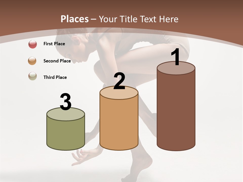 Cheerful Pose Cool PowerPoint Template