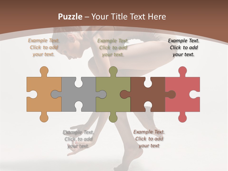 Cheerful Pose Cool PowerPoint Template