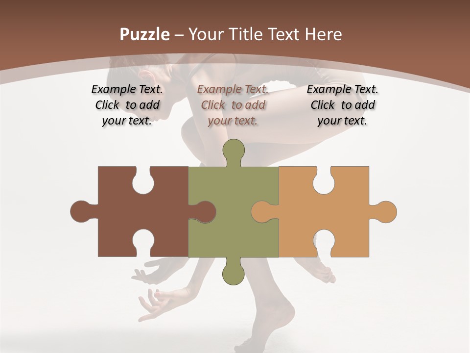 Cheerful Pose Cool PowerPoint Template