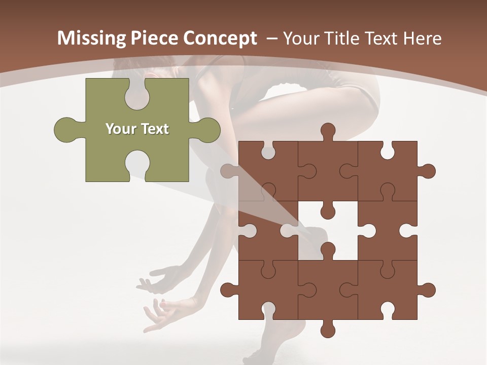 Cheerful Pose Cool PowerPoint Template