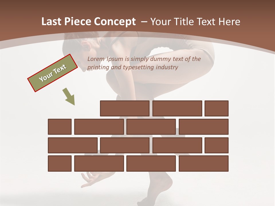 Cheerful Pose Cool PowerPoint Template