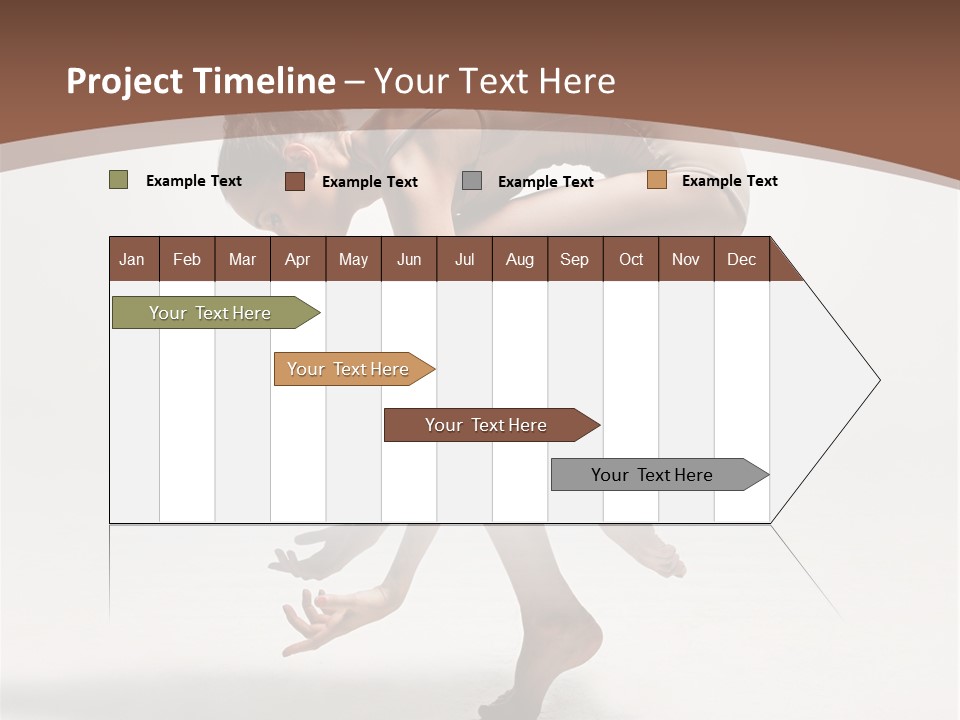 Cheerful Pose Cool PowerPoint Template