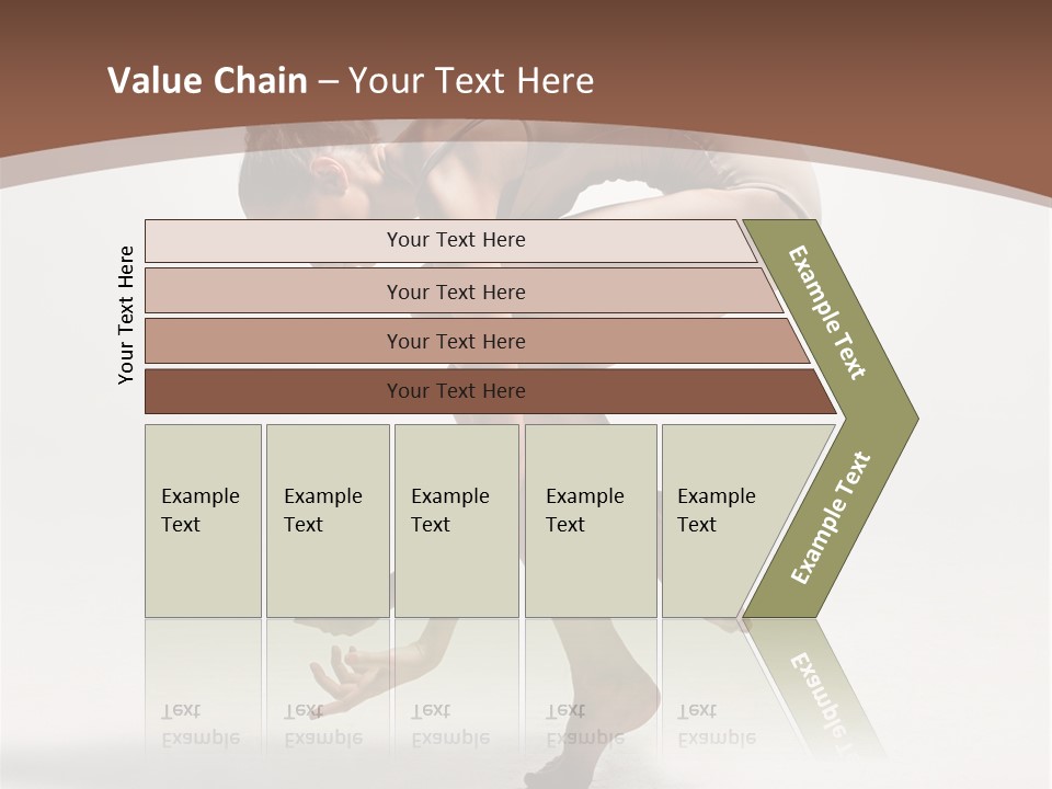 Cheerful Pose Cool PowerPoint Template