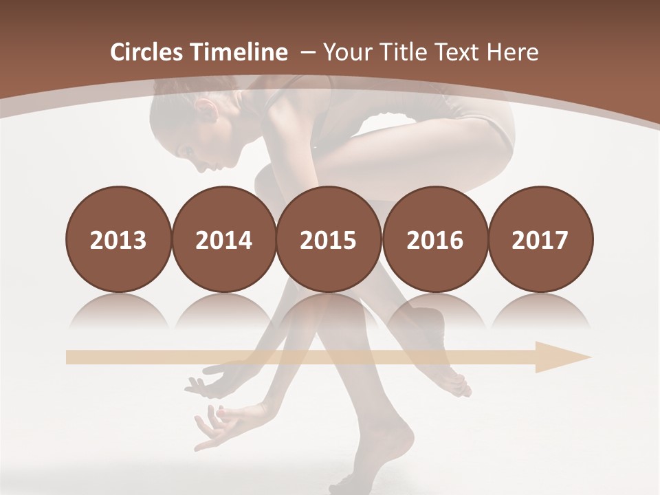 Cheerful Pose Cool PowerPoint Template