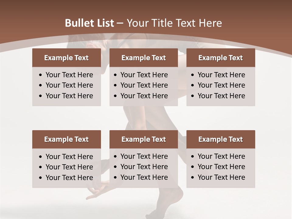 Cheerful Pose Cool PowerPoint Template