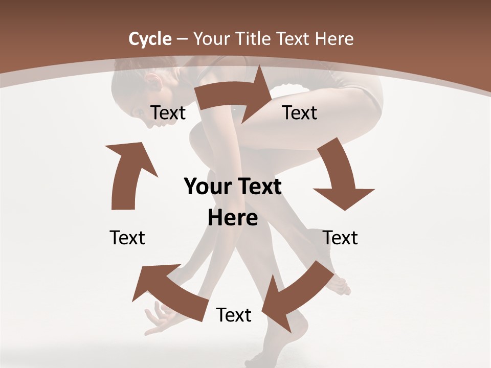 Cheerful Pose Cool PowerPoint Template