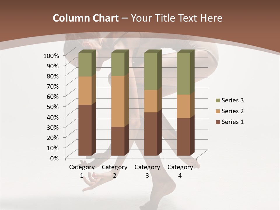 Cheerful Pose Cool PowerPoint Template