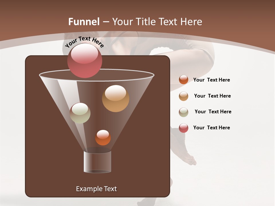 Cheerful Pose Cool PowerPoint Template