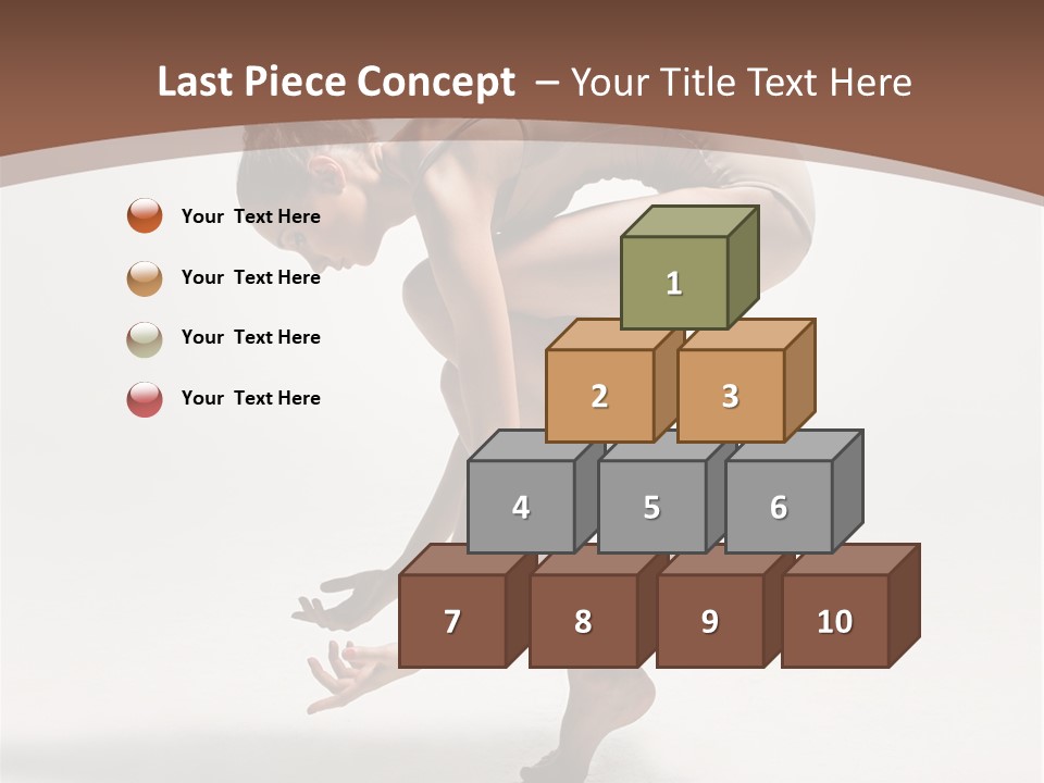 Cheerful Pose Cool PowerPoint Template