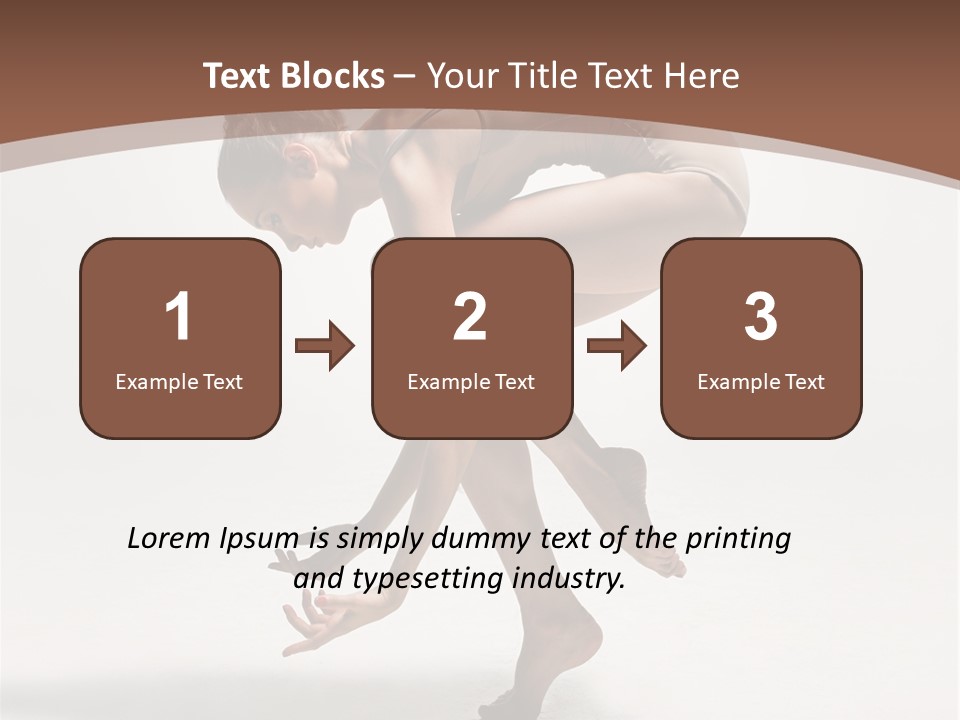 Cheerful Pose Cool PowerPoint Template