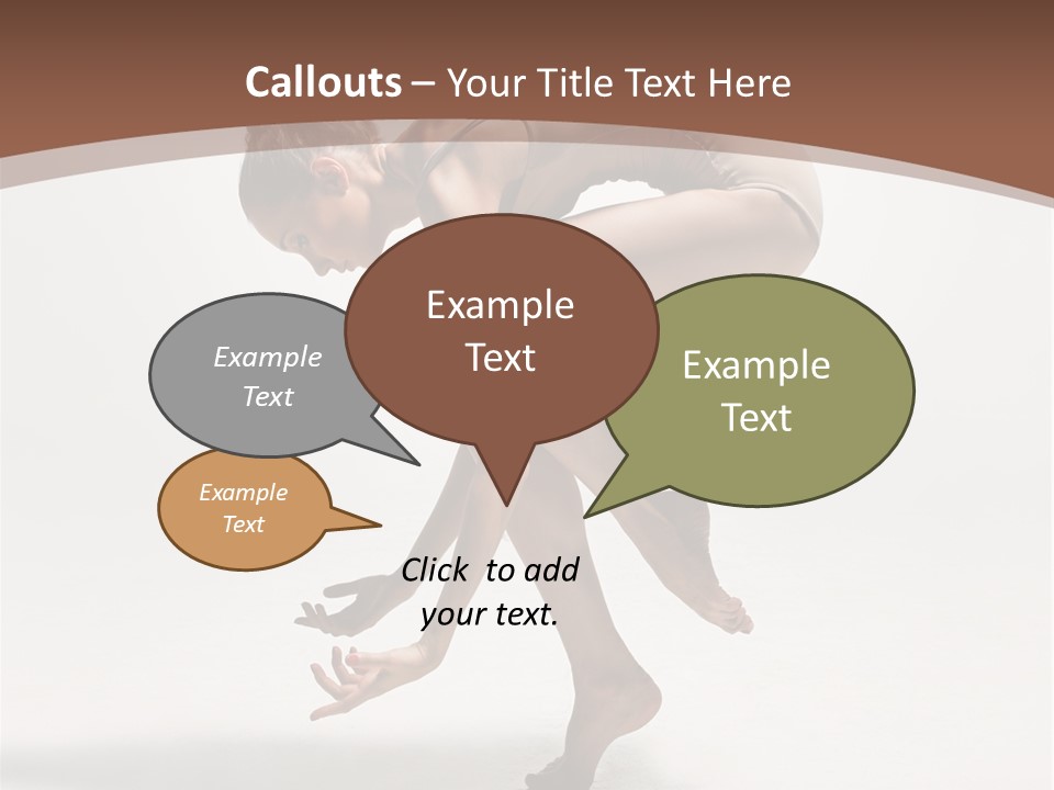 Cheerful Pose Cool PowerPoint Template