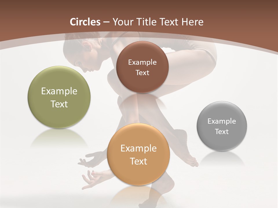 Cheerful Pose Cool PowerPoint Template