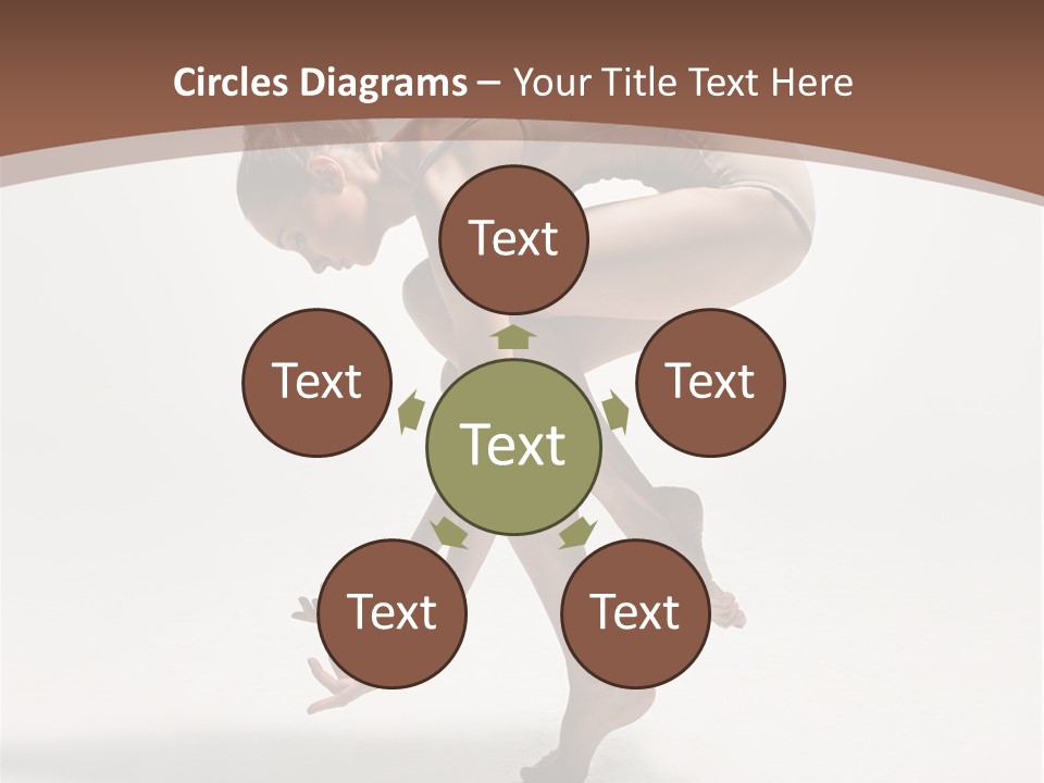 Cheerful Pose Cool PowerPoint Template