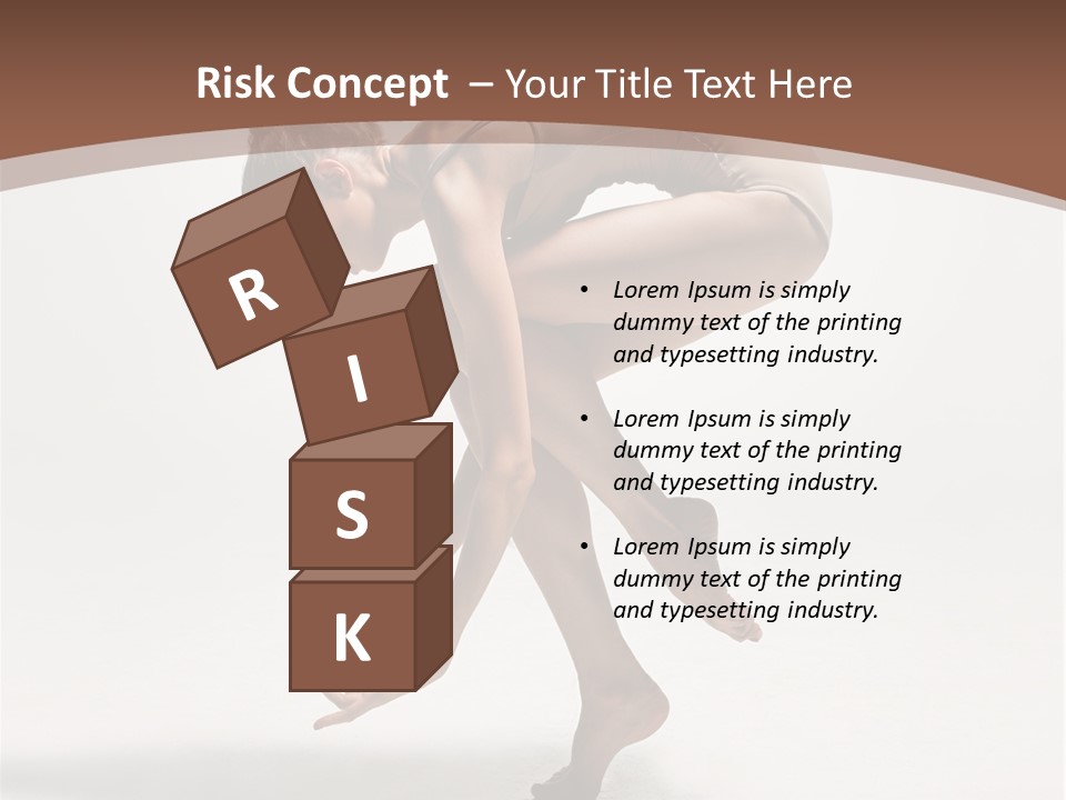 Cheerful Pose Cool PowerPoint Template