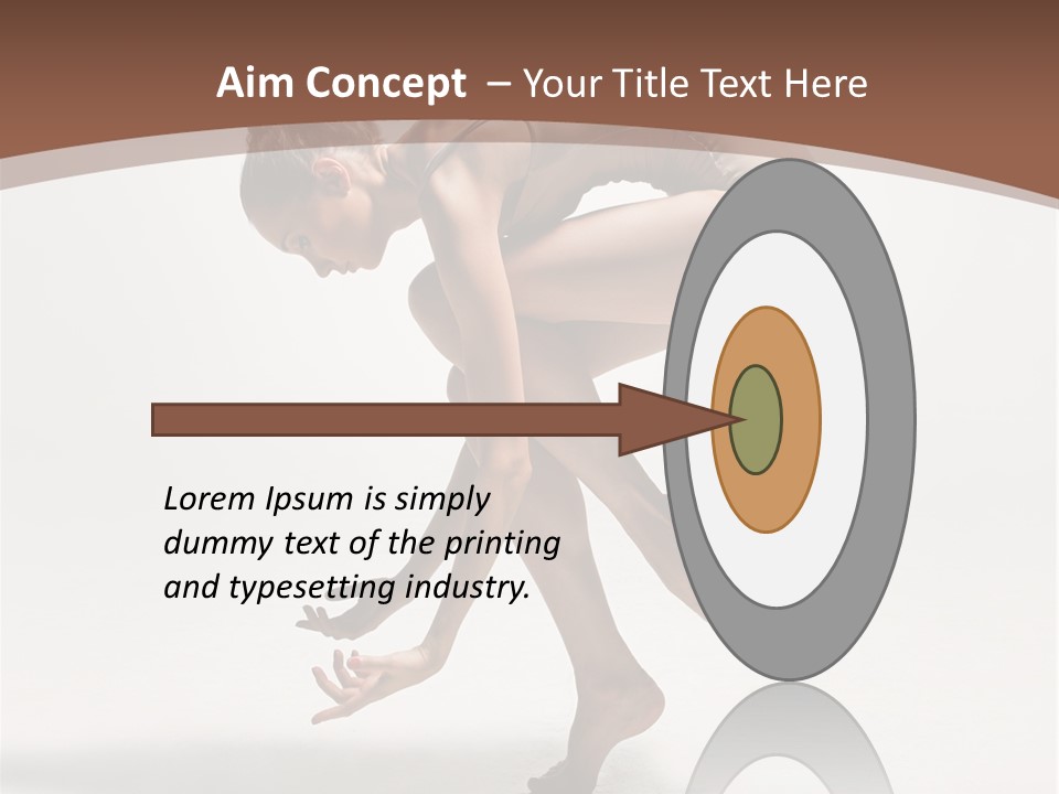 Cheerful Pose Cool PowerPoint Template