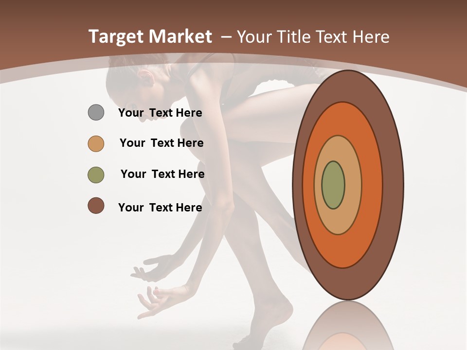 Cheerful Pose Cool PowerPoint Template