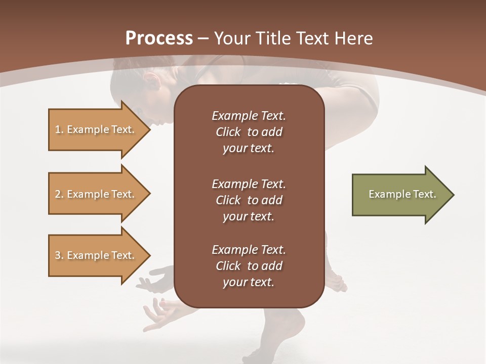 Cheerful Pose Cool PowerPoint Template