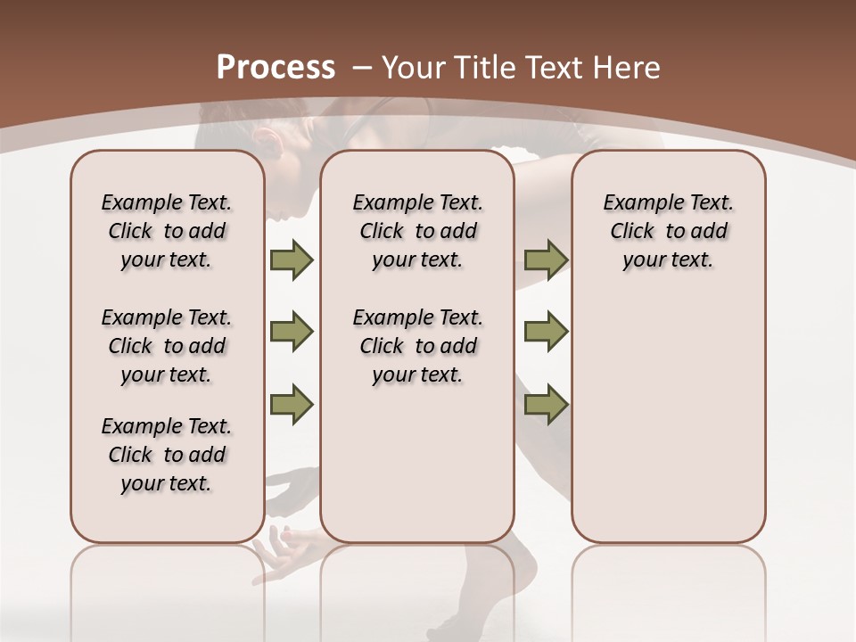 Cheerful Pose Cool PowerPoint Template