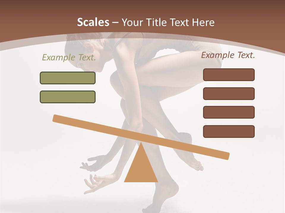 Cheerful Pose Cool PowerPoint Template