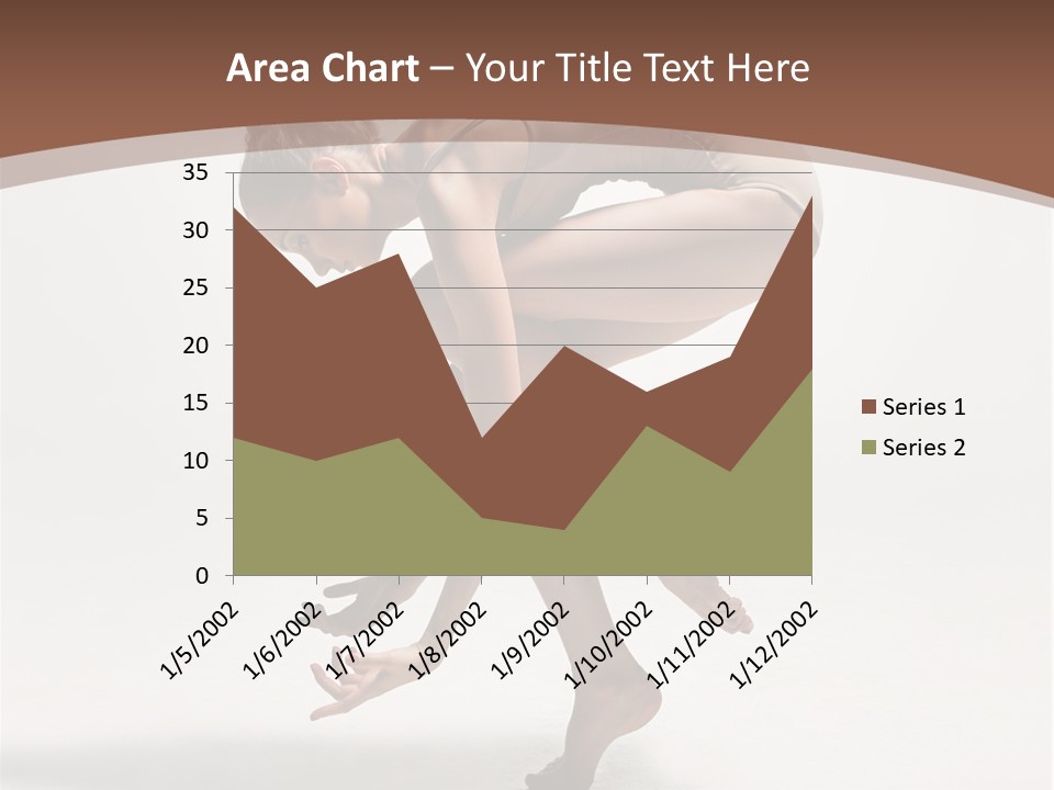 Cheerful Pose Cool PowerPoint Template