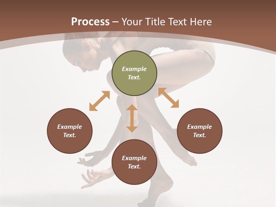 Cheerful Pose Cool PowerPoint Template