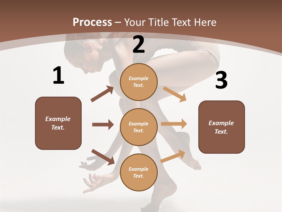 Cheerful Pose Cool PowerPoint Template