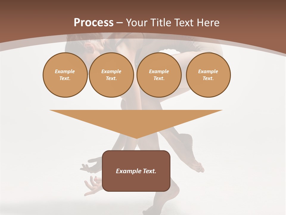 Cheerful Pose Cool PowerPoint Template