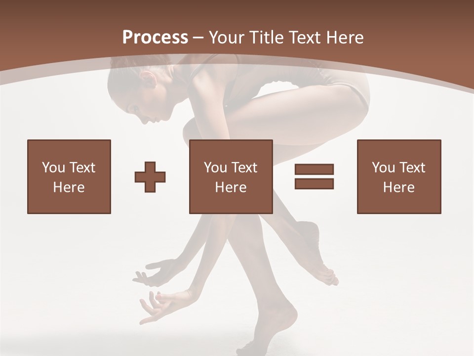 Cheerful Pose Cool PowerPoint Template