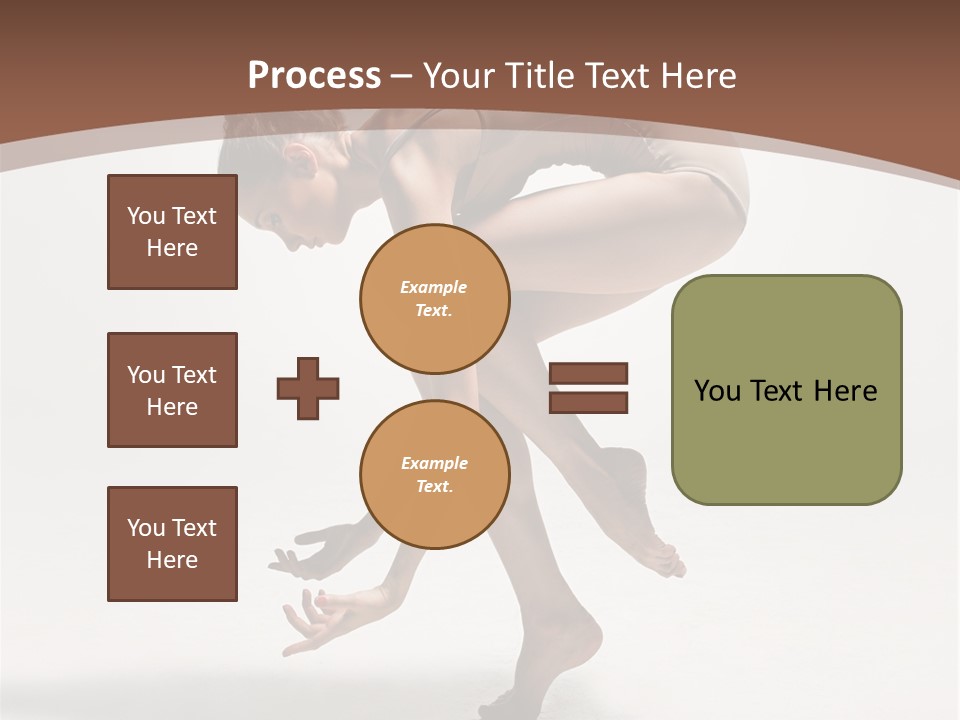 Cheerful Pose Cool PowerPoint Template