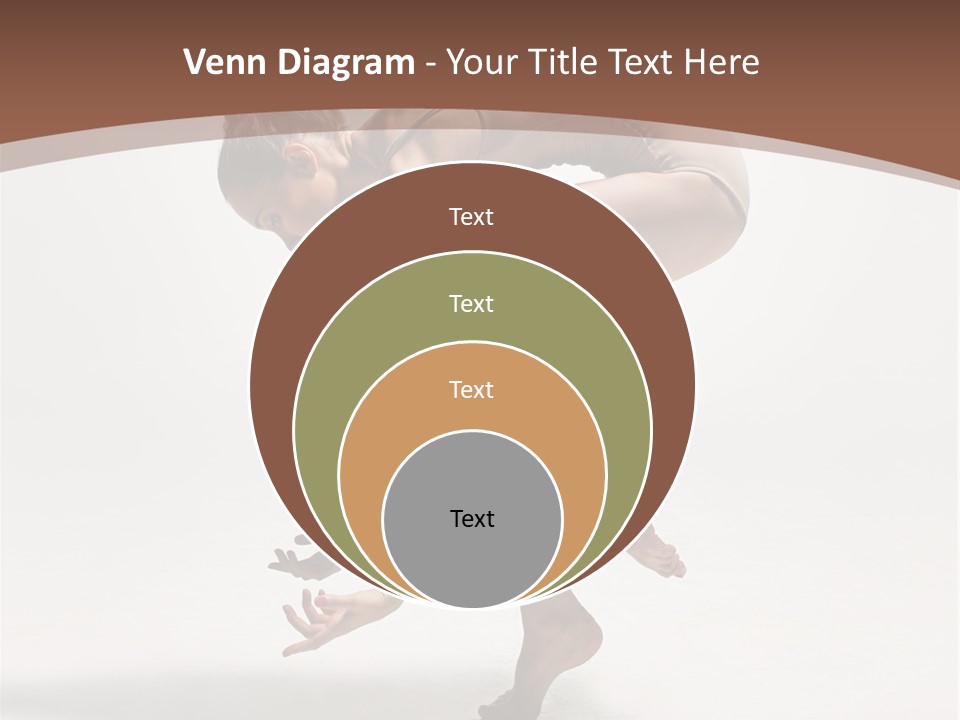 Cheerful Pose Cool PowerPoint Template