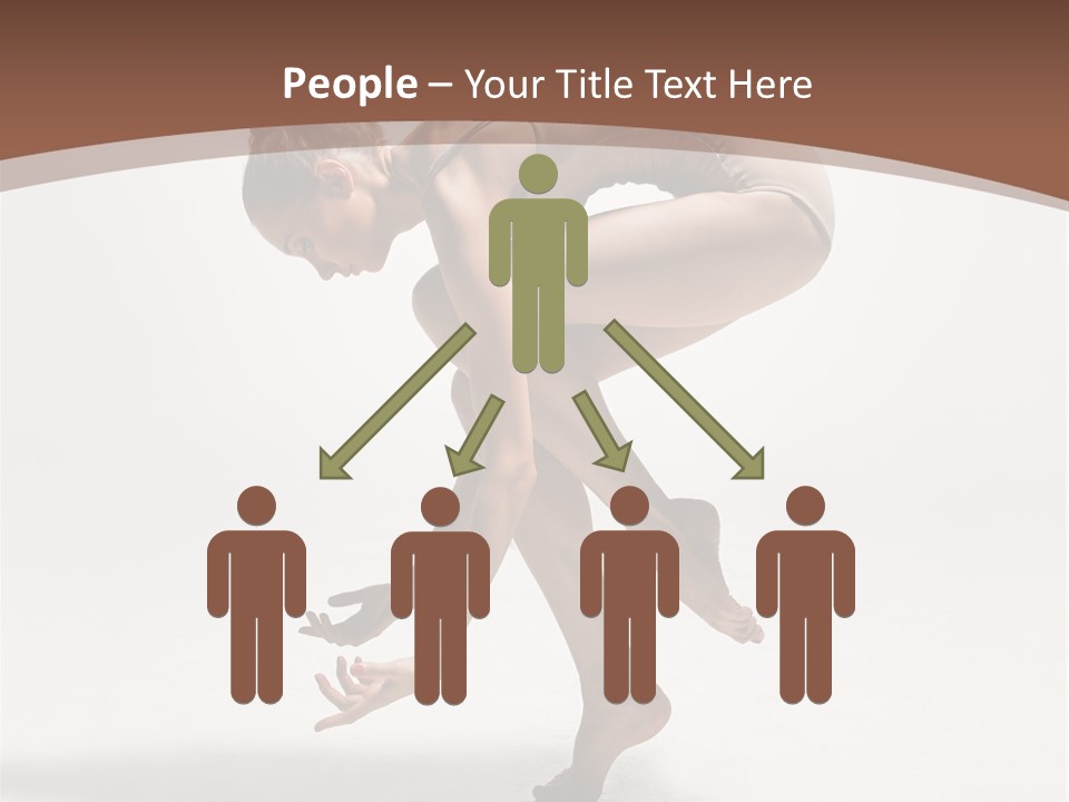 Cheerful Pose Cool PowerPoint Template