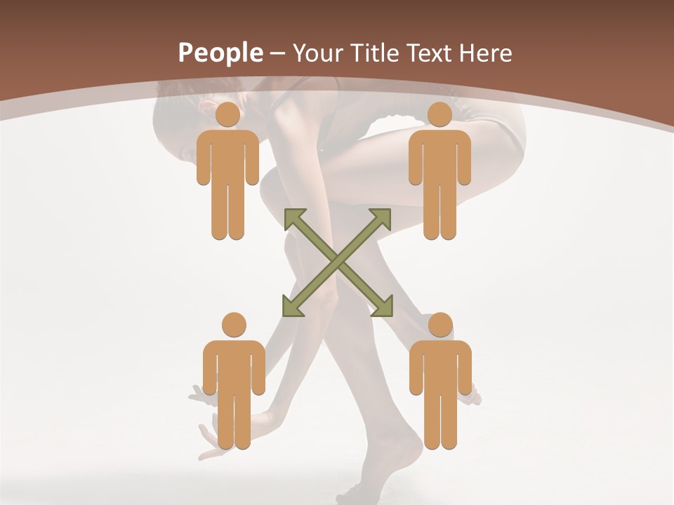 Cheerful Pose Cool PowerPoint Template