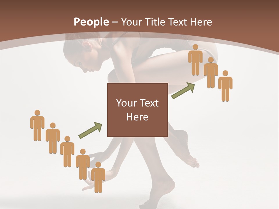 Cheerful Pose Cool PowerPoint Template