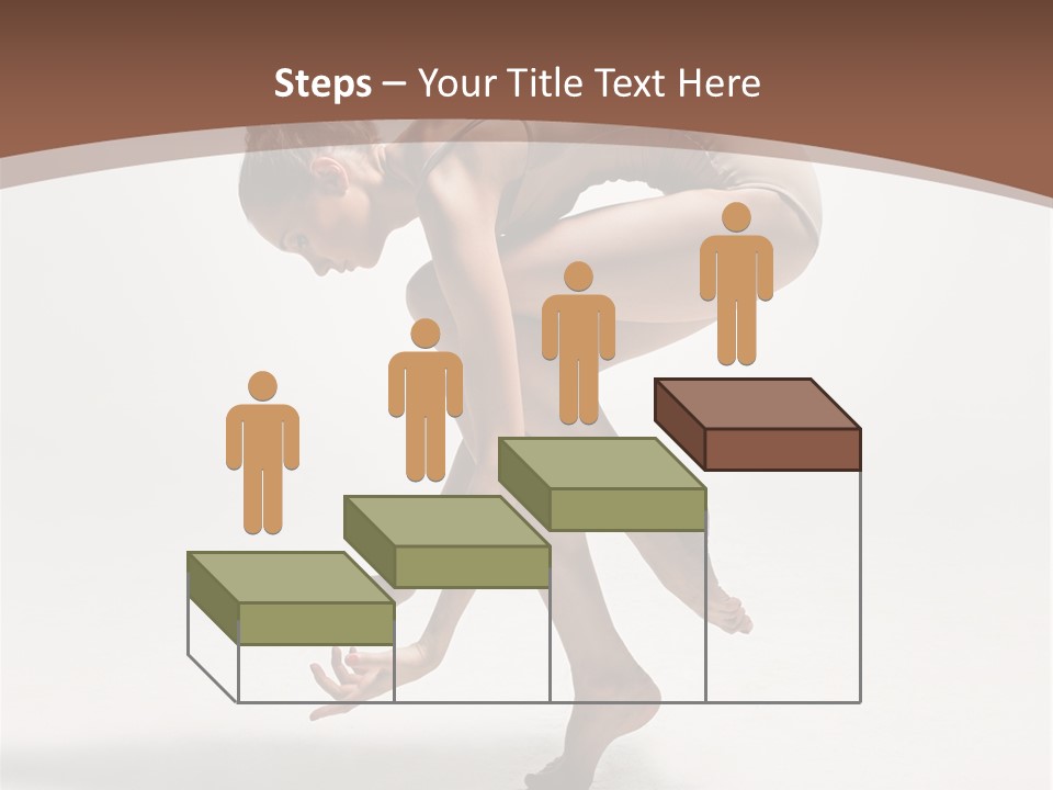 Cheerful Pose Cool PowerPoint Template