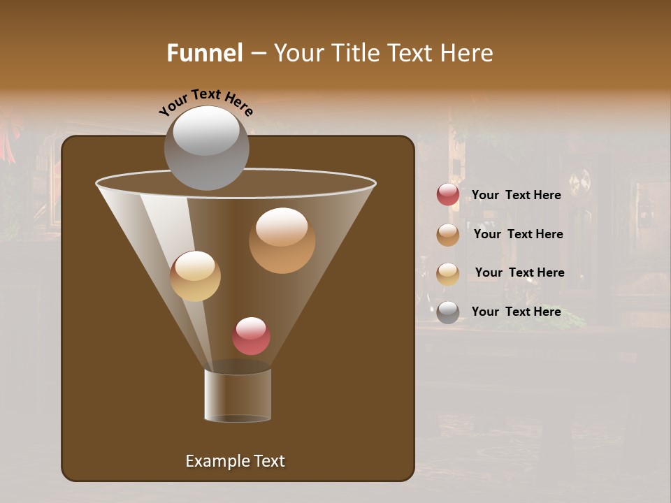 Tray Crystal Yuletide PowerPoint Template