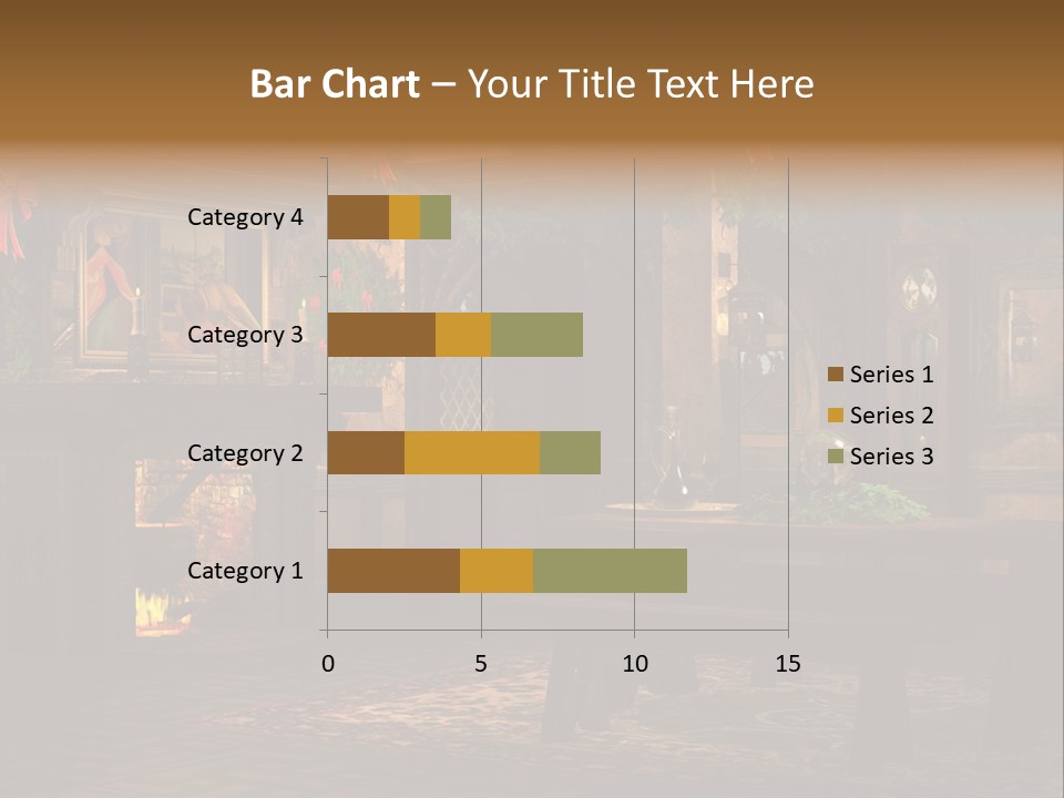 Tray Crystal Yuletide PowerPoint Template