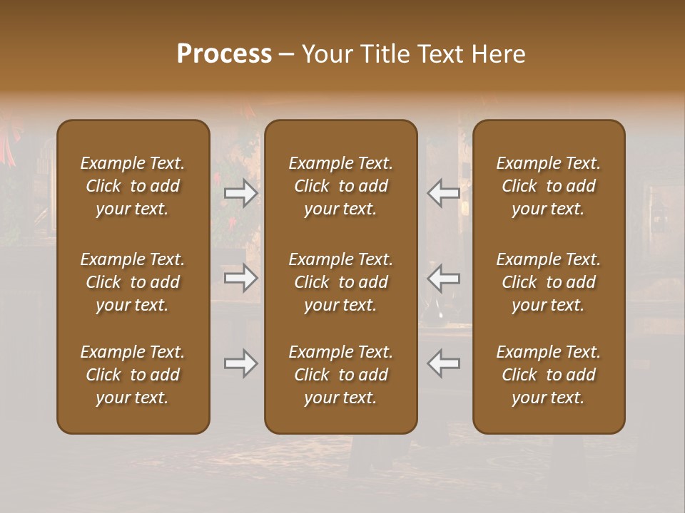 Tray Crystal Yuletide PowerPoint Template