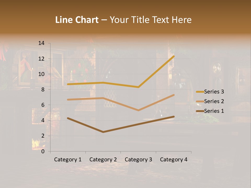 Tray Crystal Yuletide PowerPoint Template