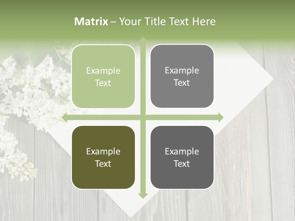 Tree Plant Outdoors PowerPoint Template