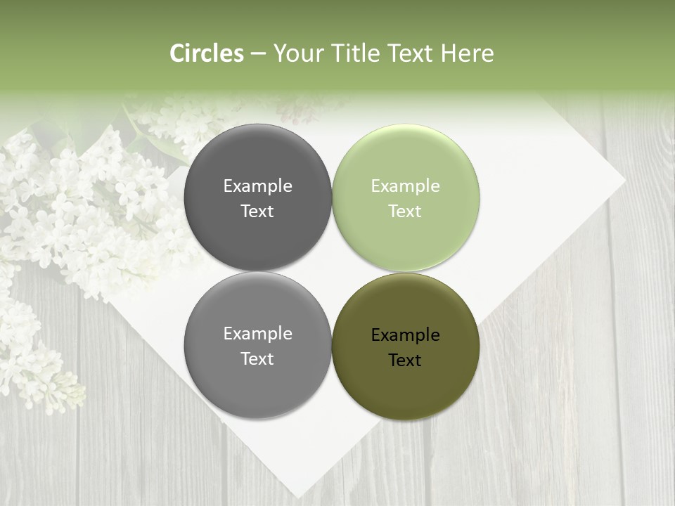 Tree Plant Outdoors PowerPoint Template