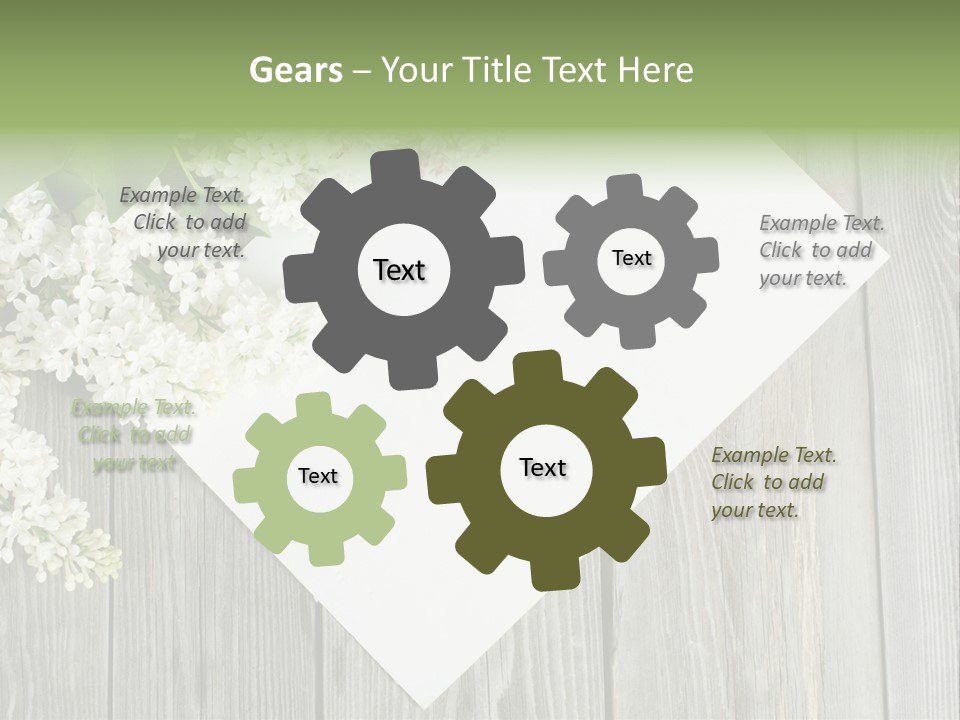 Tree Plant Outdoors PowerPoint Template