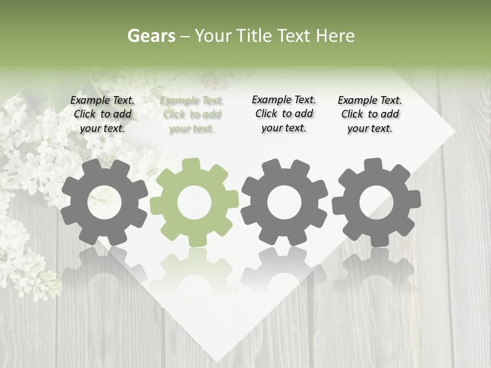 Tree Plant Outdoors PowerPoint Template