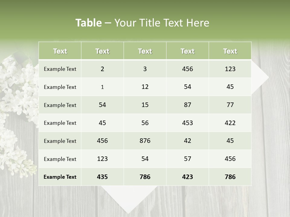 Tree Plant Outdoors PowerPoint Template