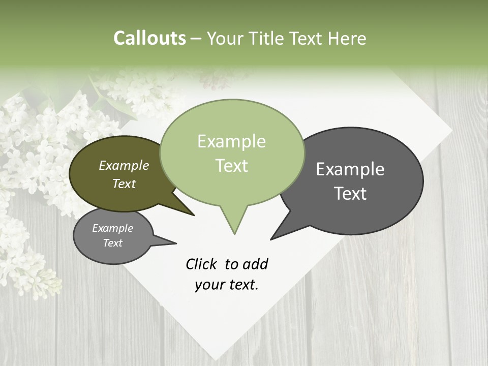 Tree Plant Outdoors PowerPoint Template