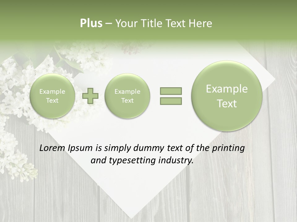 Tree Plant Outdoors PowerPoint Template