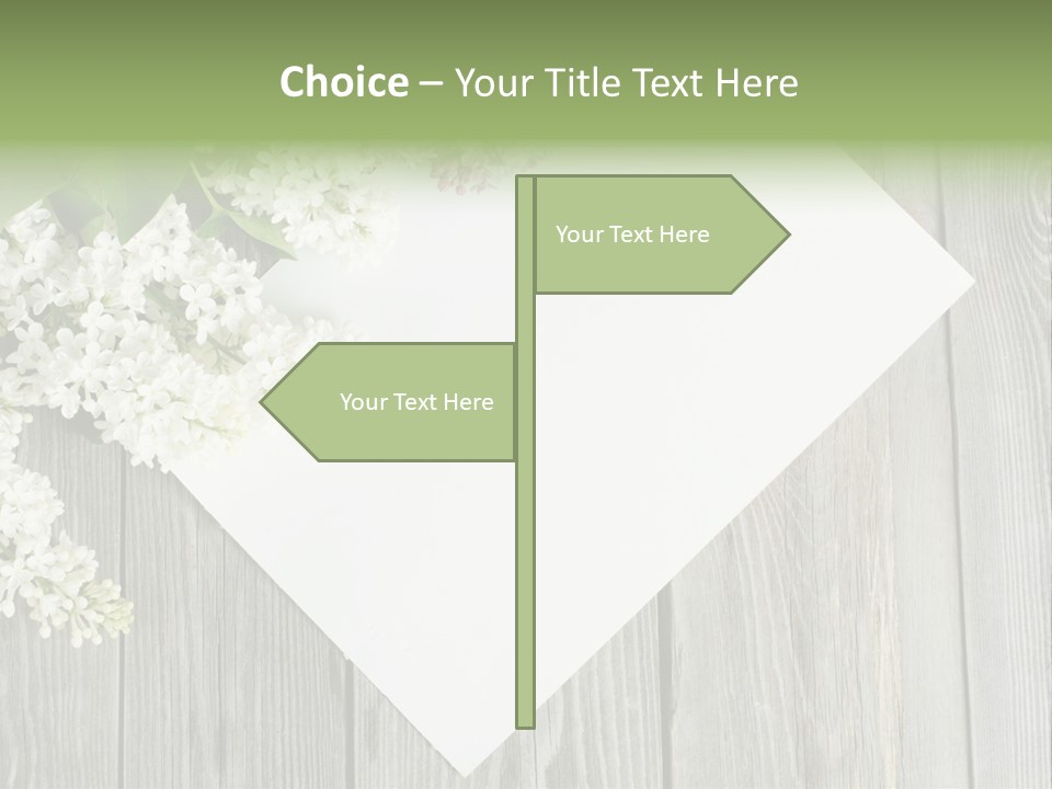 Tree Plant Outdoors PowerPoint Template