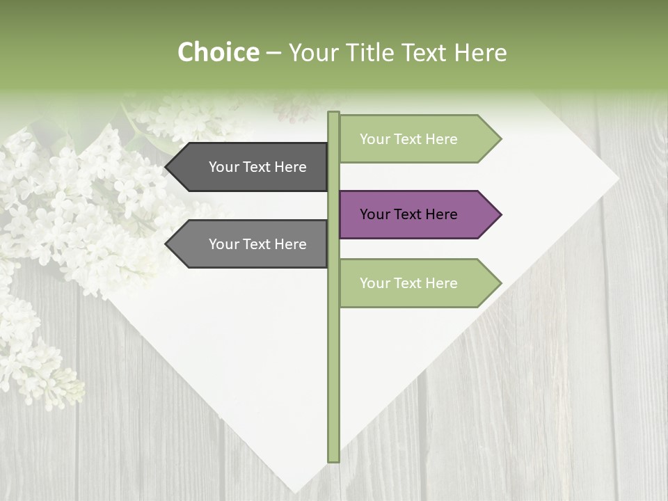 Tree Plant Outdoors PowerPoint Template