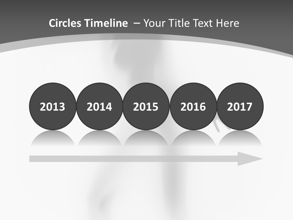 Shape Curtain Finger PowerPoint Template