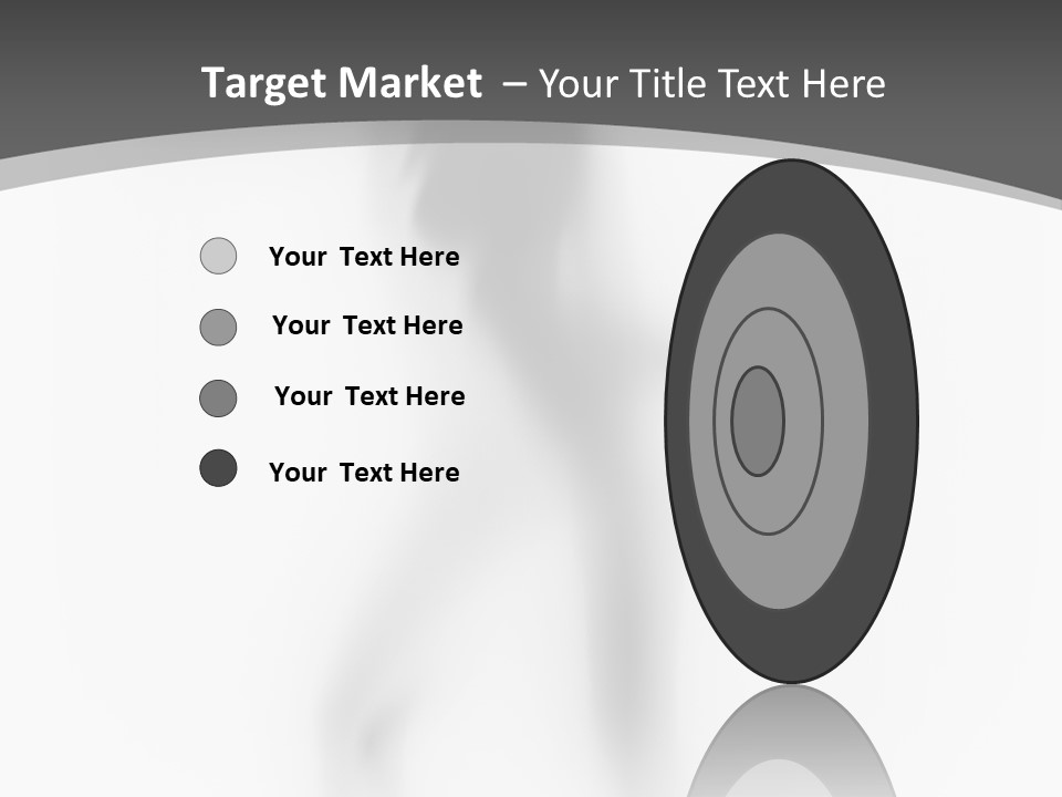 Shape Curtain Finger PowerPoint Template