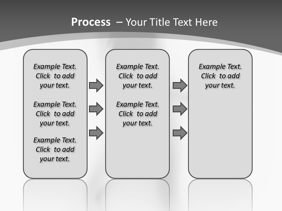 Shape Curtain Finger PowerPoint Template